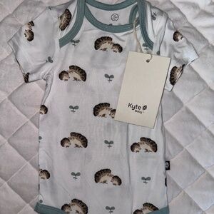 NWT Kyte Baby Bamboo Short Sleeve Bodysuit – Super Soft